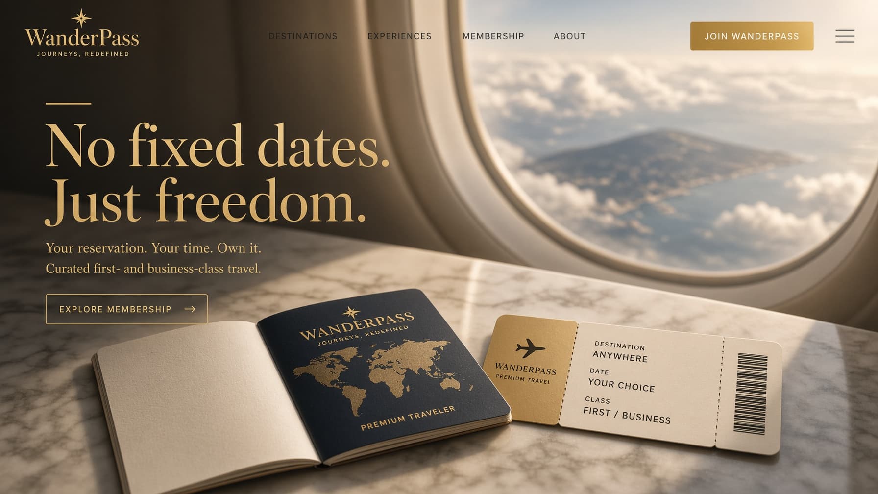 WanderPass — It is your time. Own it.